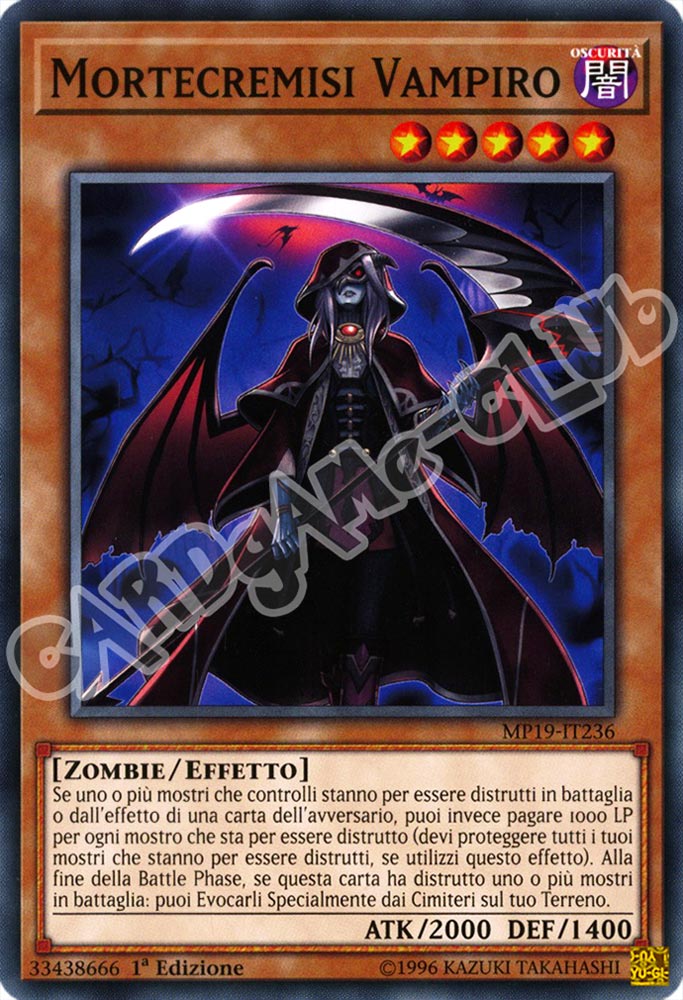 MP19-IT236 Mortecremisi Vampiro comune 1a Edizione (IT) -NEAR MINT-