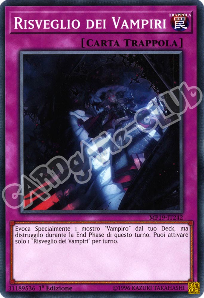 MP19-IT242 Risveglio dei Vampiri comune 1a Edizione (IT) -NEAR MINT-