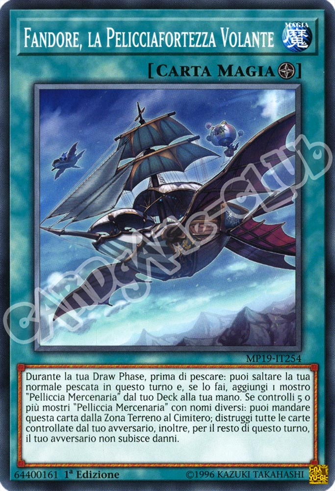 MP19-IT254 Fandore, la Pellicciafortezza Violante comune 1a Edizione (IT) -NEAR MINT-
