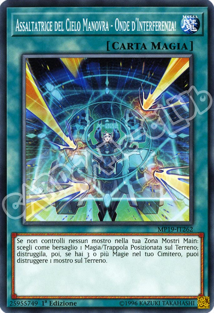 MP19-IT262 Assaltatrice del Cielo Manovra- Onde d'Interferenza! comune 1a Edizione (IT) -NEAR MINT-