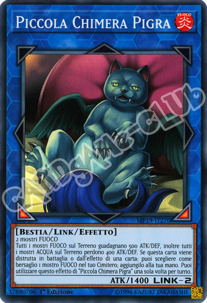 MP19-IT270 Piccola Chimerta Pigra super rara 1a Edizione (IT) -NEAR MINT-