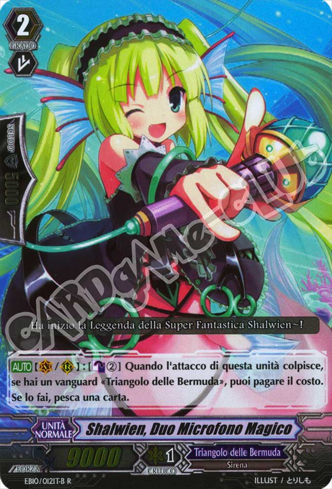 EB10-ITB12 Shalwien, Duo Microfono Magico rara foil (IT) -NEAR MINT-