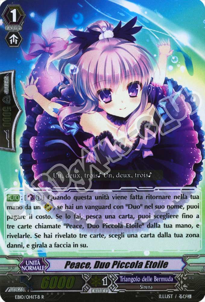EB10-ITB14 Peace, Duo Piccola Etoile rara foil (IT) -NEAR MINT-