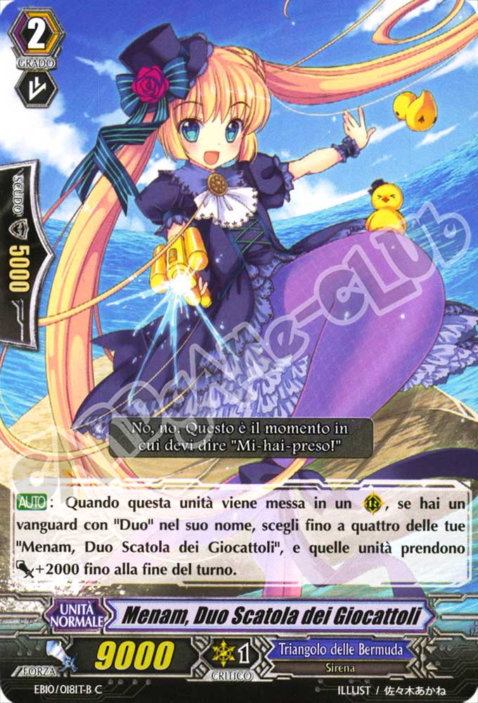 EB10-ITB18 Menam, Duo Scatola dei Giocattoli comune normale (IT) -NEAR MINT-