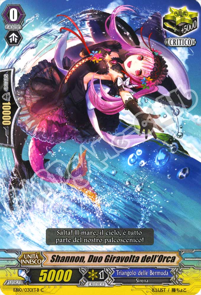 EB10-ITB30 Shannon, Duo Giravolta dell'Orca comune normale (IT) -NEAR MINT-
