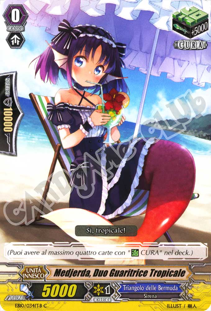 EB10-ITB34 Medjerda, Duo Guaritrice Tropicale comune normale (IT) -NEAR MINT-