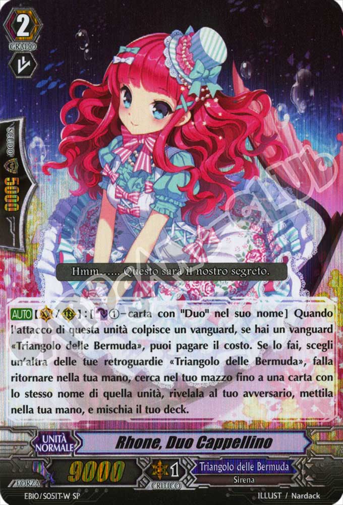 EB10-ITSW5 Rhone, Duo Cappellino speciale foil (IT) -NEAR MINT-