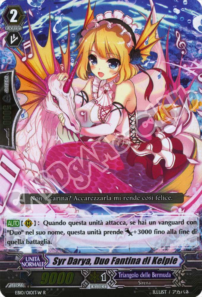 EB10-ITW10 Syr Darya, Duo Fatina di Kelpie rara foil (IT) -NEAR MINT-