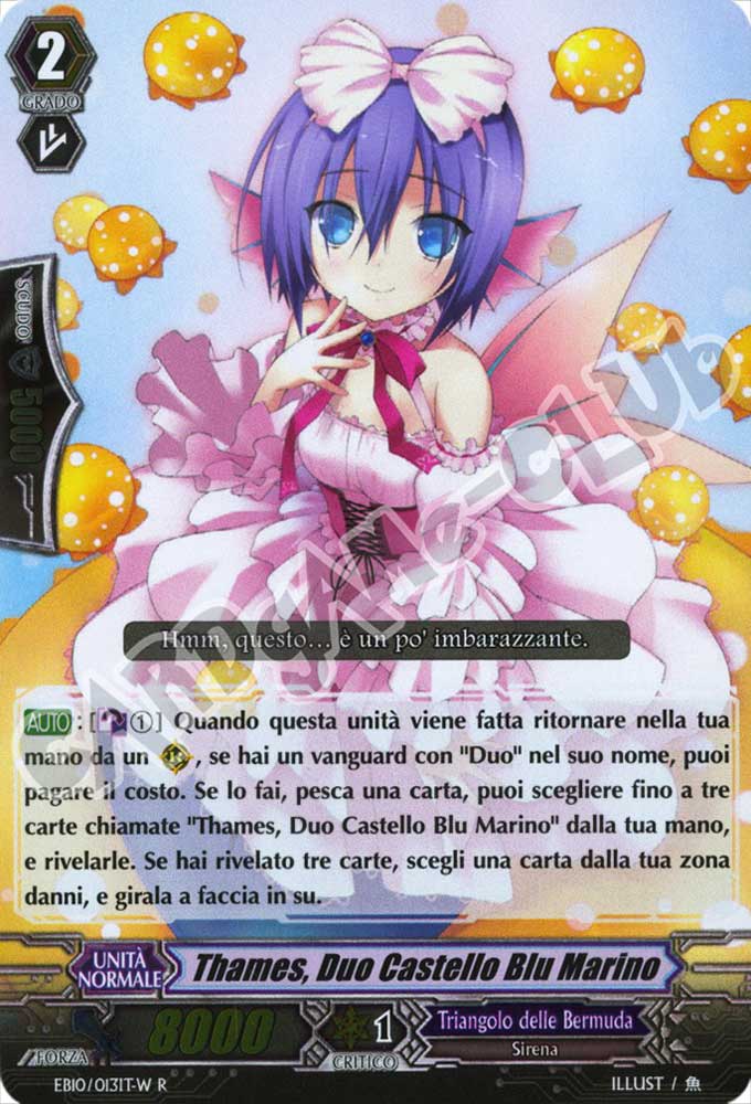 EB10-ITW13 Thames, Duo Castello Blu Marino rara foil (IT) -NEAR MINT-