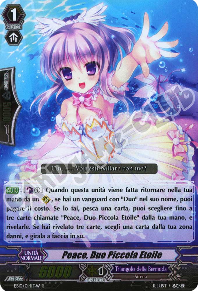 EB10-ITW14 Peace, Duo Piccola Etoile rara foil (IT) -NEAR MINT-