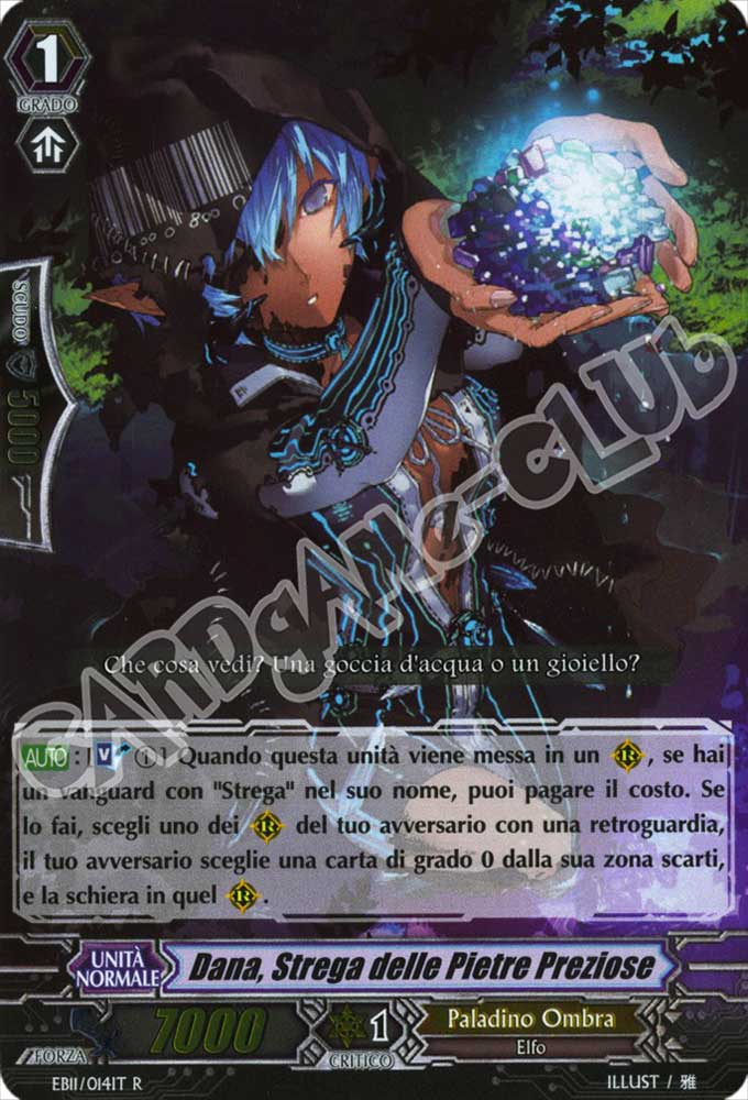 EB11-IT014 Dana, Strega delle Pietre Preziose rara foil (IT) -NEAR MINT-