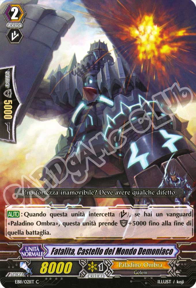EB11-IT021 Fatalita, Castello del Mondo Demoniaco comune normale (IT) -NEAR MINT-