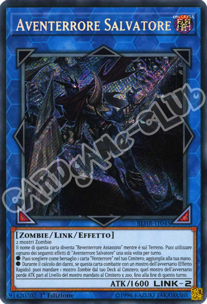 BLHR-IT045 Aventerrore Salvatore rara segreta 1a Edizione (IT) -NEAR MINT-