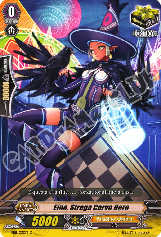 EB11-IT030 Eine, Strega Corvo Nero comune normale (IT) -NEAR MINT-