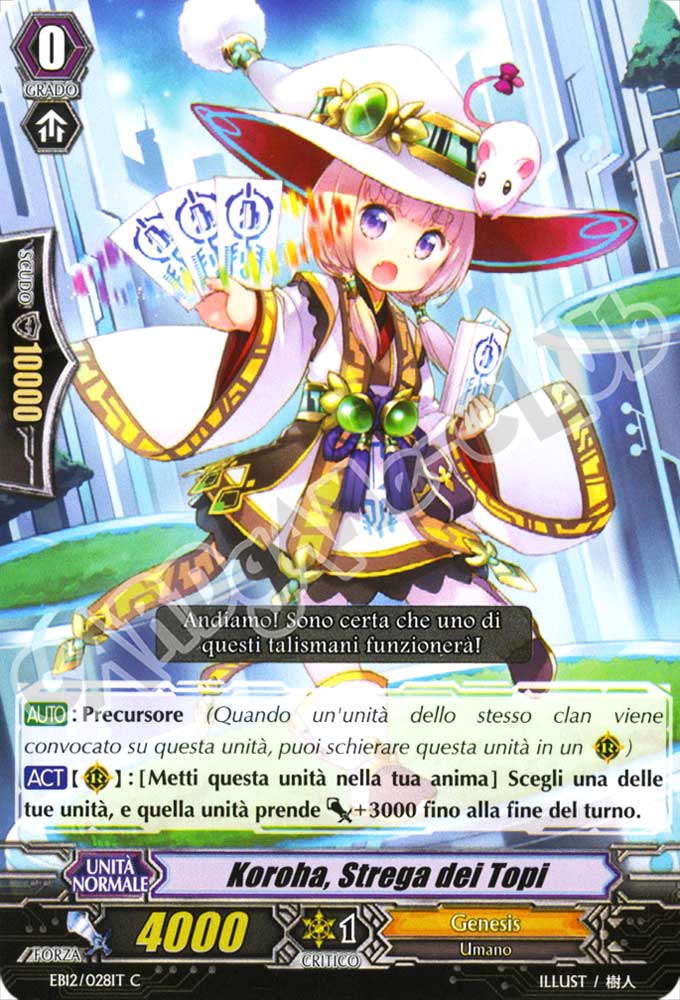 EB12-IT028 Koroha, Strega dei Topi comune normale (IT) -NEAR MINT-