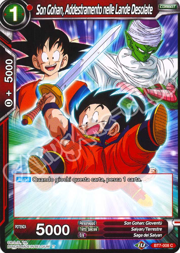 BT7-008 Son Gohan, Addestramento nelle Lande Desolate comune normale (IT) -NEAR MINT-