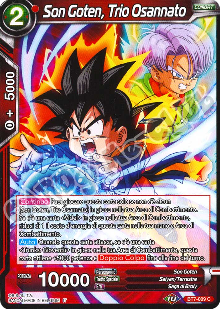 BT7-009 Son Goten, Trio Osannato comune normale (IT) -NEAR MINT-