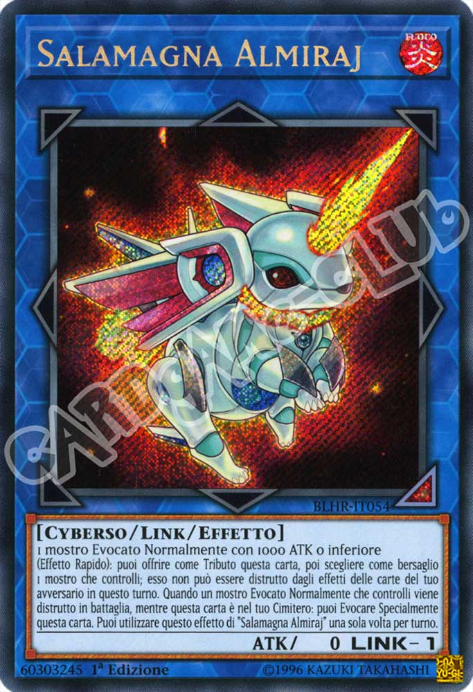 BLHR-IT054 Salamagna Almiraj rara segreta 1a Edizione (IT) -NEAR MINT-