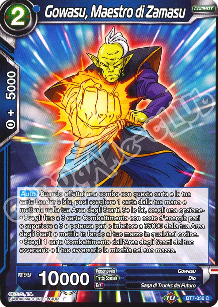 BT7-036 Gowasu, Maestro di Zamasu comune normale (IT) -NEAR MINT-