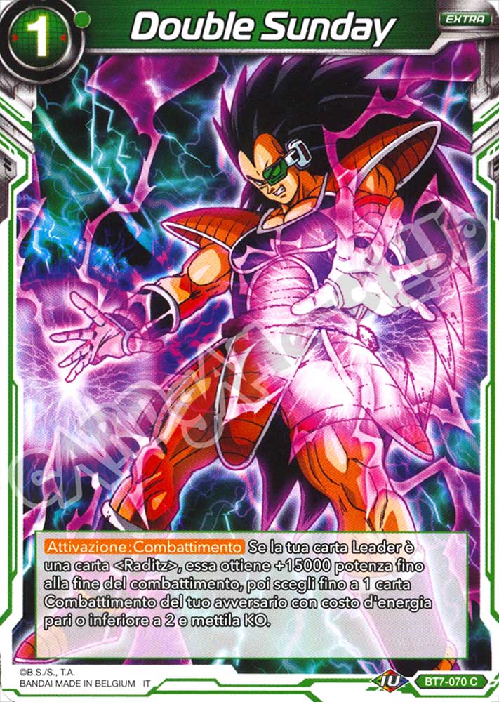 BT7-070 Double Sunday comune normale (IT) -NEAR MINT-
