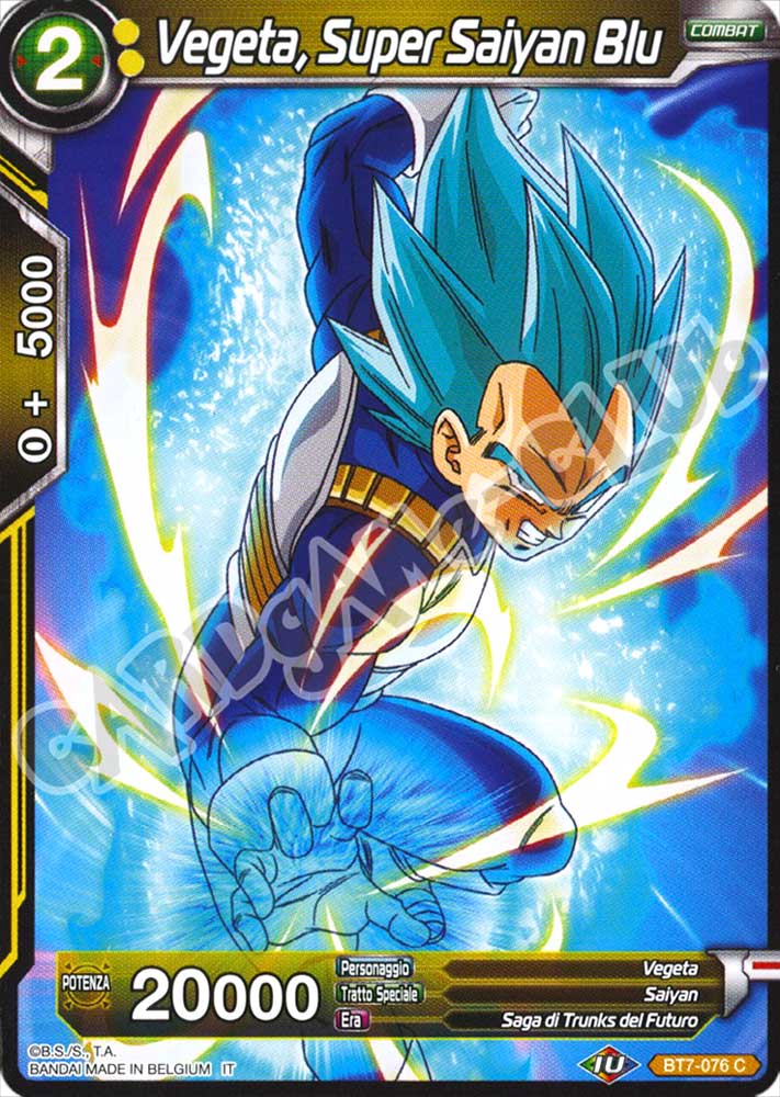 BT7-076 Vegeta, Super Saiyan Blu comune normale (IT) -NEAR MINT-