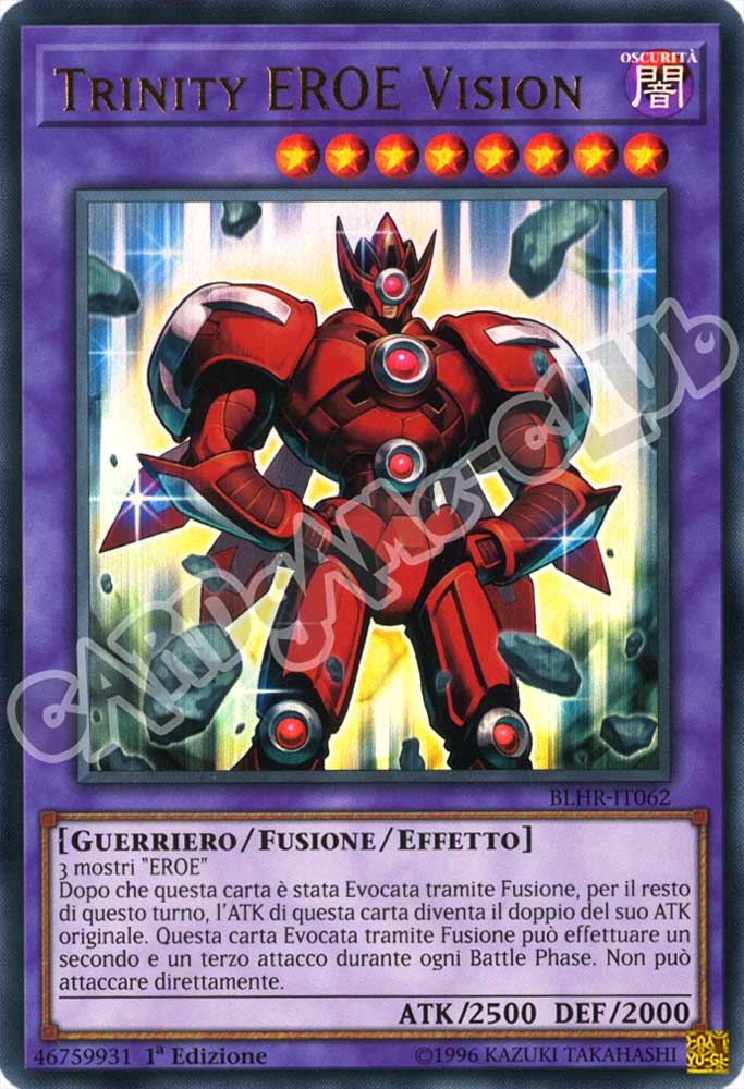 BLHR-IT062 Trinity EROE Vision ultra rara 1a Edizione (IT) -NEAR MINT-