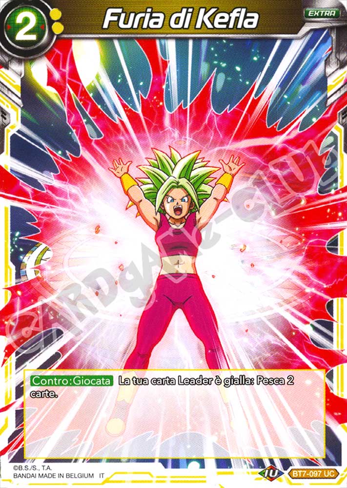 BT7-097 Furia di Kefla non comune normale (IT) -NEAR MINT-