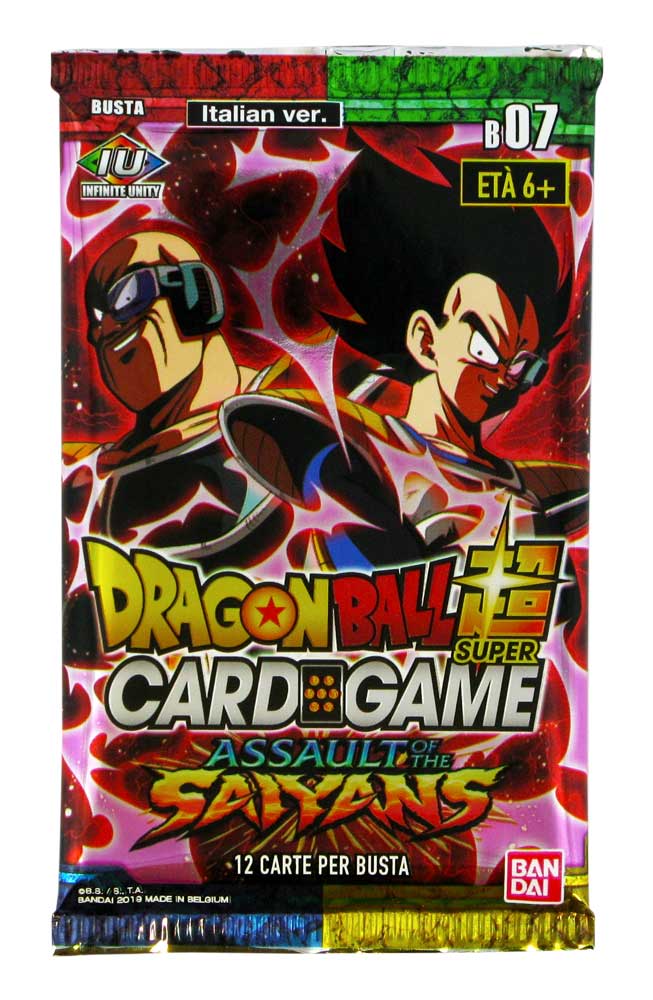 Assault of the Saiyans Set 07 busta 12 carte (IT)