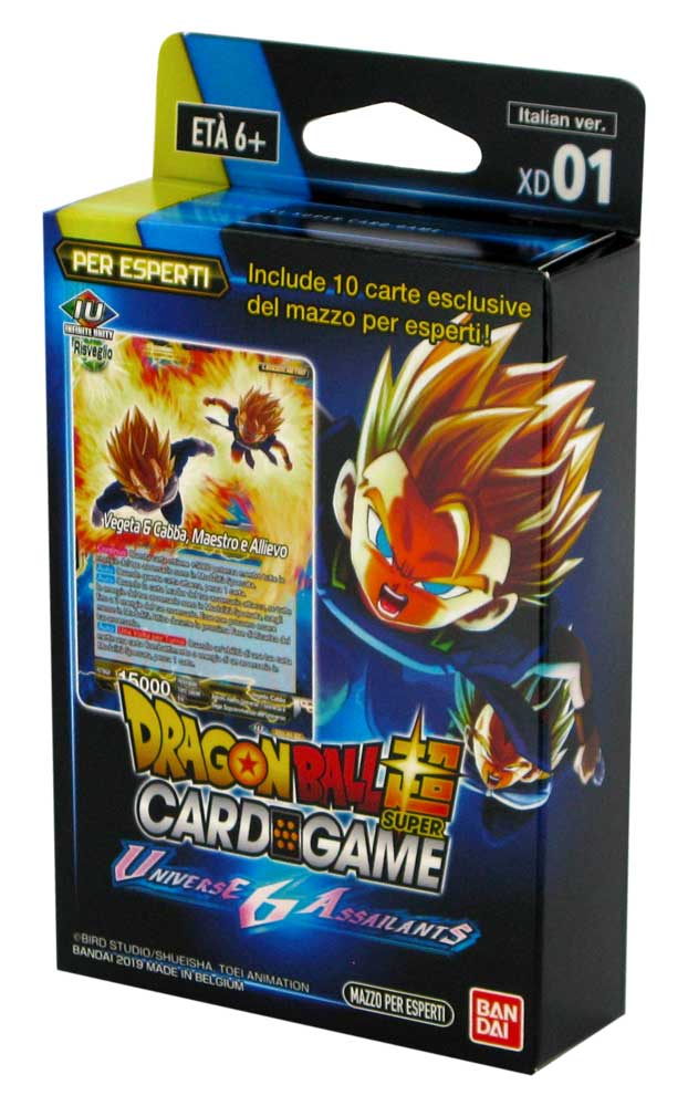 Super Expert Deck 01 Universe 6 Assailants mazzo (IT)