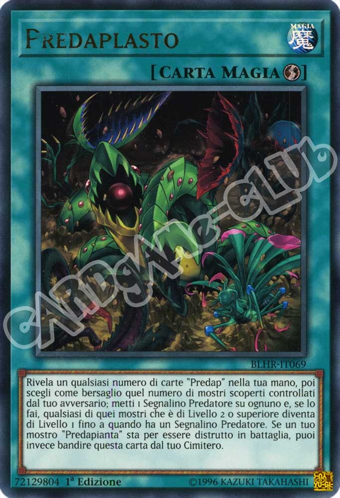 BLHR-IT069 Predaplasto ultra rara 1a Edizione (IT) -NEAR MINT-