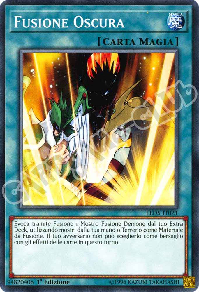 LED5-IT021 Fusione Oscura comune 1a Edizione (IT) -NEAR MINT-