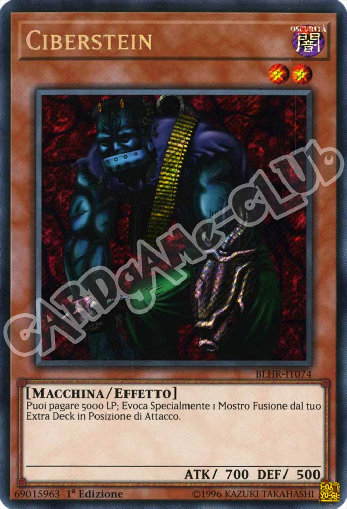 BLHR-IT074 Ciberstein rara segreta 1a Edizione (IT) -NEAR MINT-