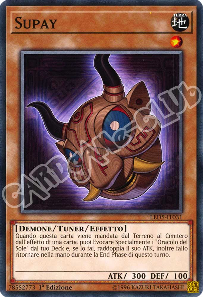 LED5-IT031 Supay comune 1a Edizione (IT) -NEAR MINT-