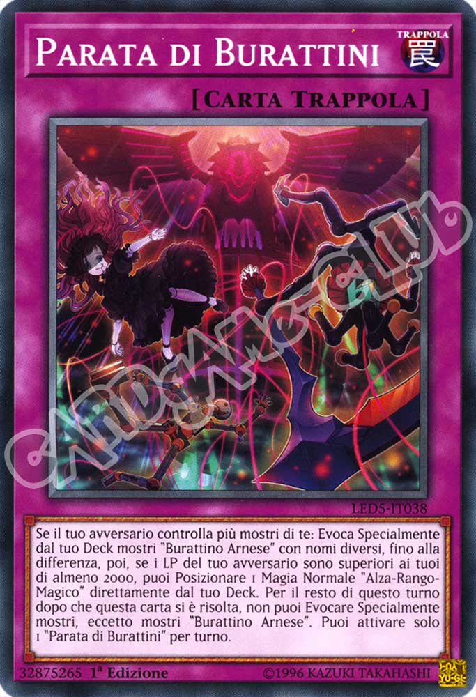 LED5-IT038 Parata di Burattini comune 1a Edizione (IT) -NEAR MINT-