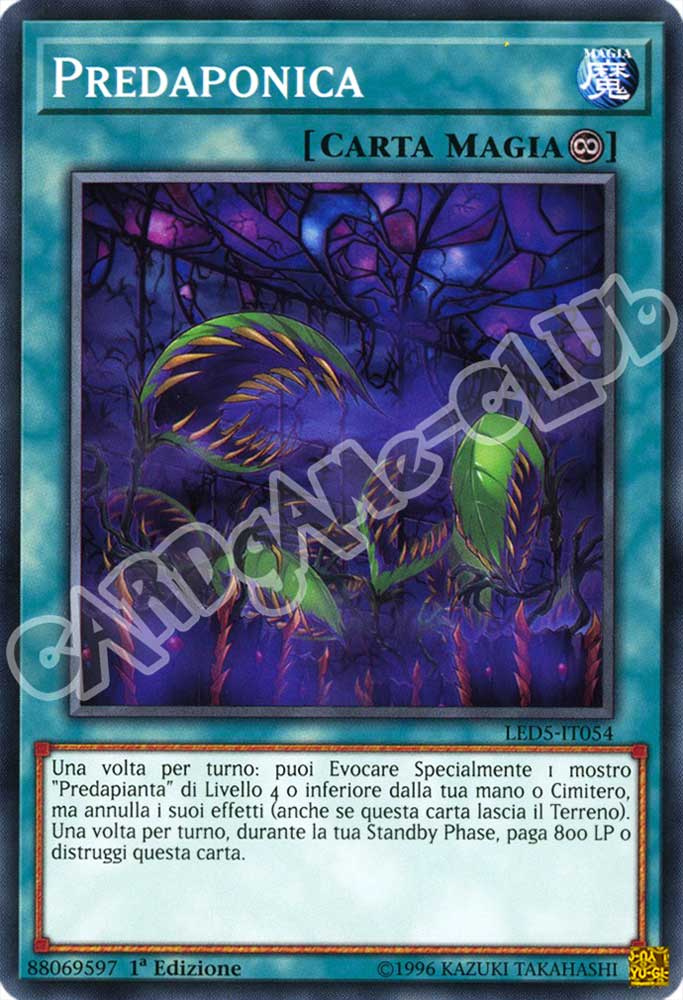 LED5-IT054 Predaponica comune 1a Edizione (IT) -NEAR MINT-