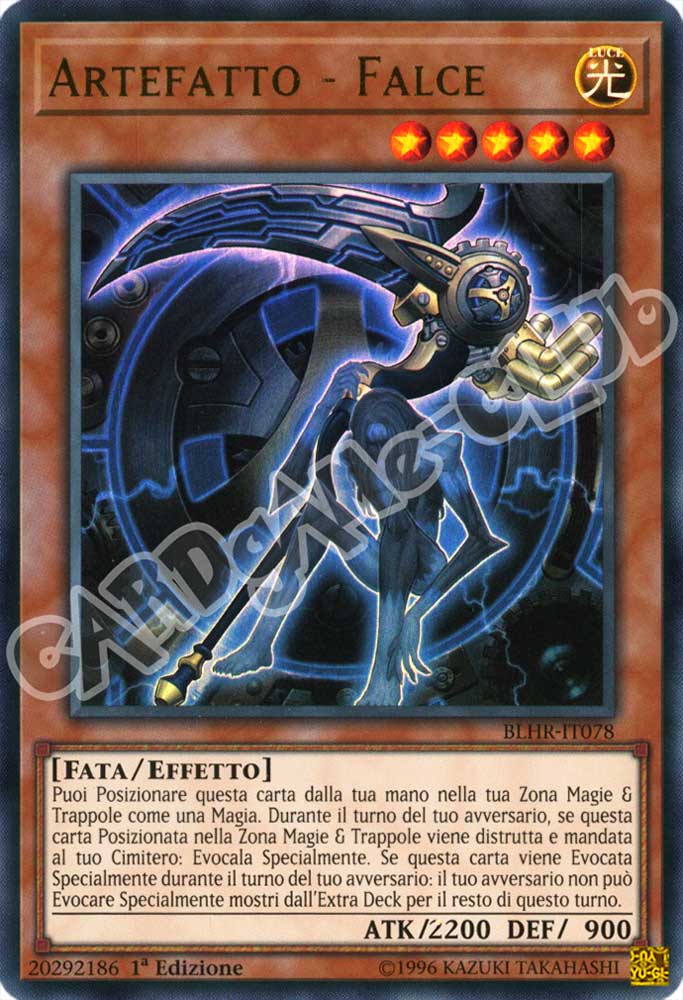 BLHR-IT078 Artefatto - Falce ultra rara 1a Edizione (IT) -NEAR MINT-