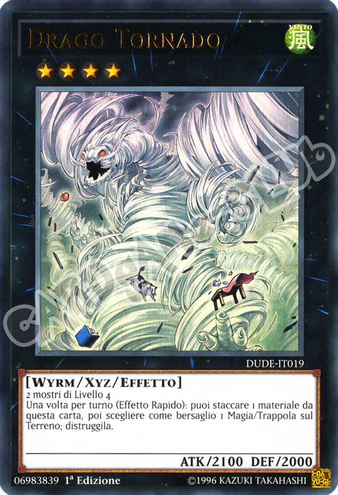 DUDE-IT019 Drago Tornado ultra rara 1a Edizione (IT) -NEAR MINT-