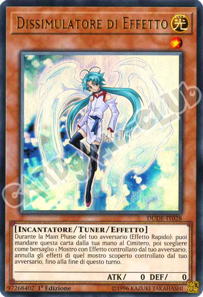 DUDE-IT028 Dissimulatore di Effetto ultra rara 1a Edizione (IT) -NEAR MINT-