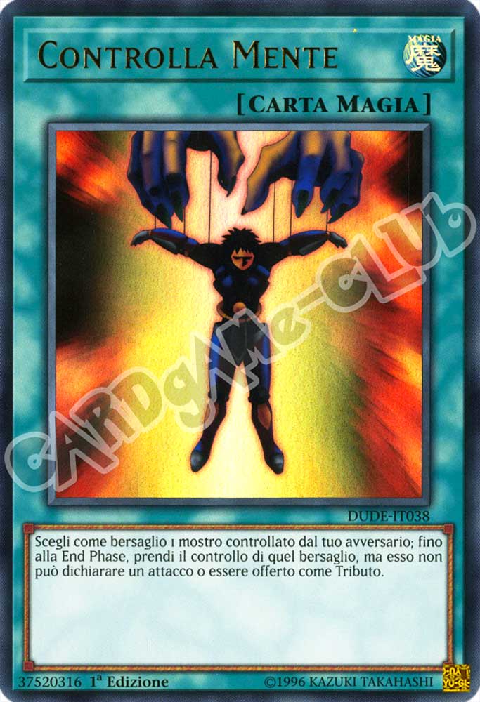 DUDE-IT038 Controlla Mente ultra rara 1a Edizione (IT) -NEAR MINT-