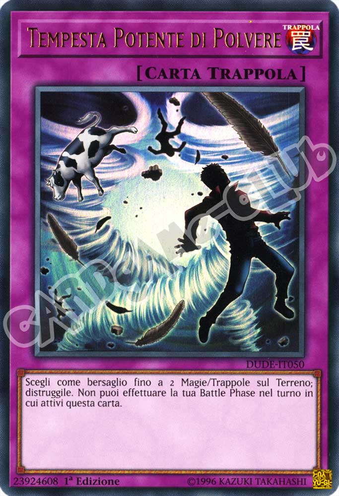 DUDE-IT050 Tempesta Potente di Polvere ultra rara 1a Edizione (IT) -NEAR MINT-
