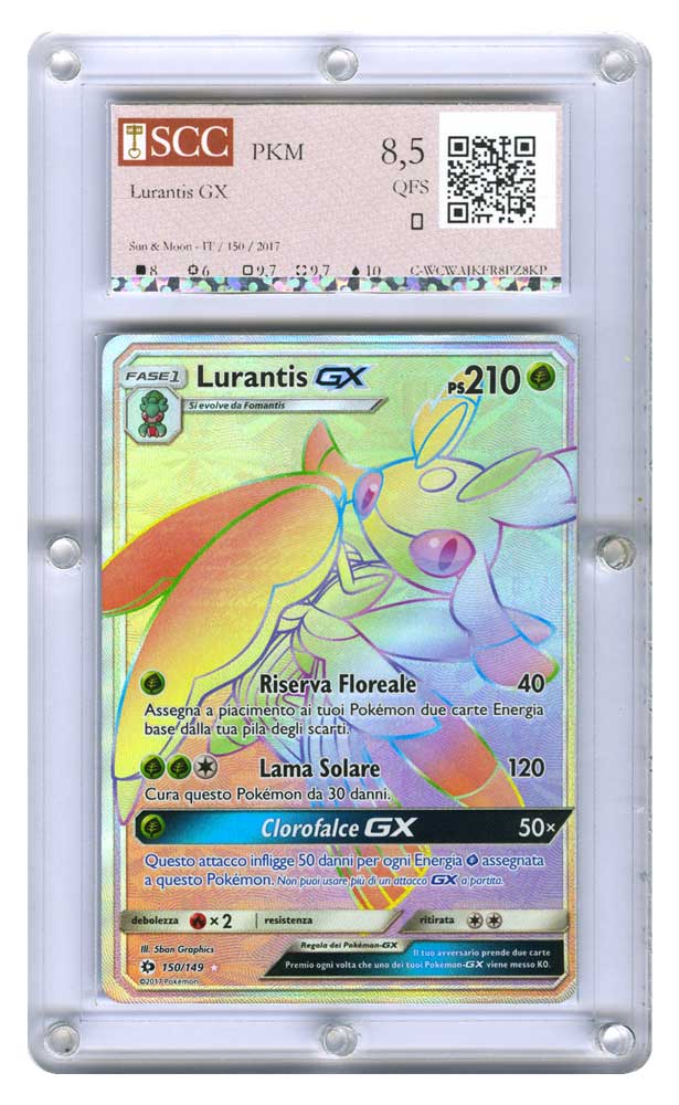150 / 149 Lurantis GX rara segreta foil (IT) -GRADATA-SCC/08,5