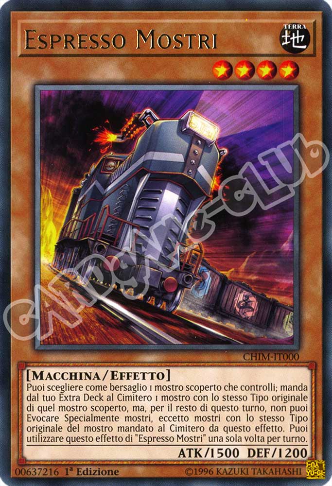 CHIM-IT000 Espresso Mostri rara 1a Edizione (IT) -NEAR MINT-