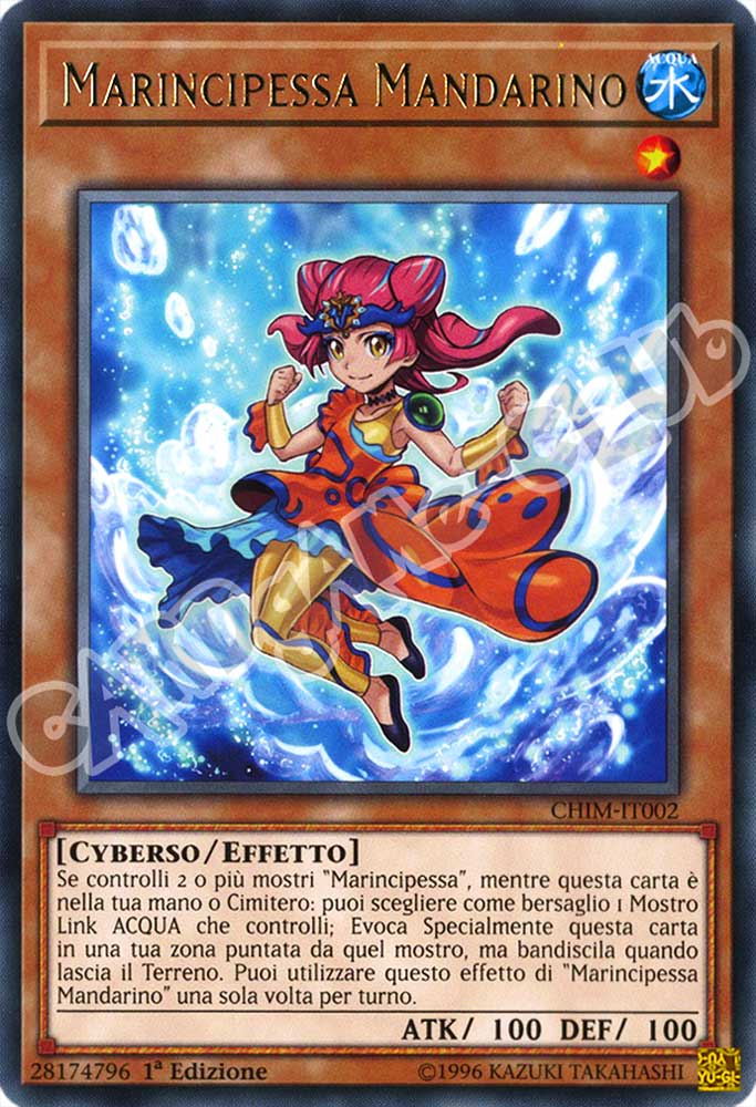 CHIM-IT002 Marincipessa Mandarino rara 1a Edizione (IT) -NEAR MINT-