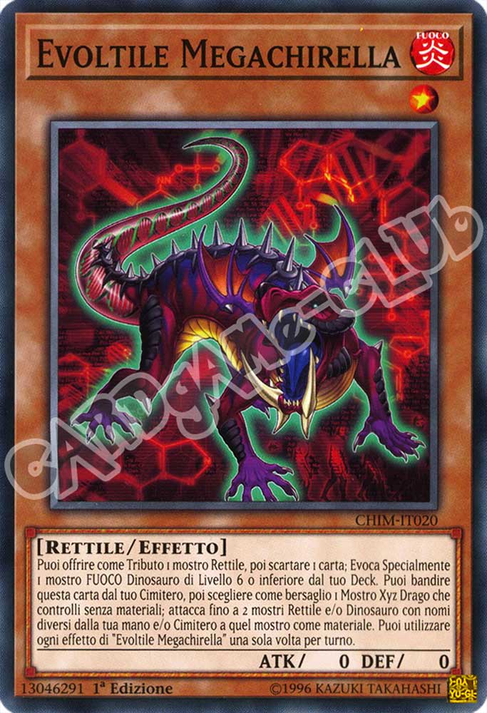 CHIM-IT020 Evoltile Megachirella comune 1a Edizione (IT) -NEAR MINT-