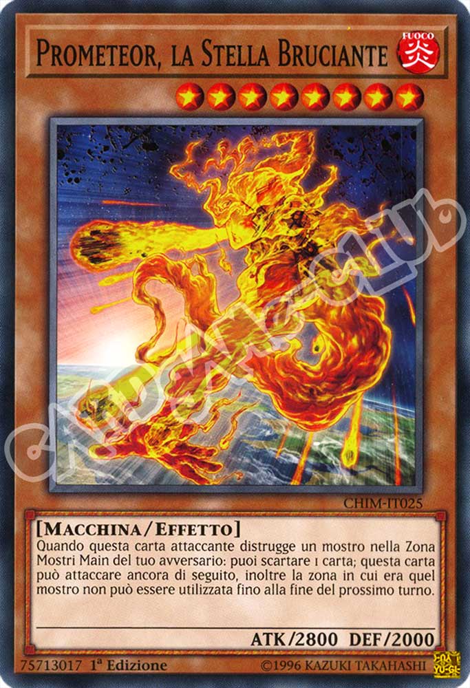 CHIM-IT025 Prometeor, la Stella Bruciante comune 1a Edizione (IT) -NEAR MINT-