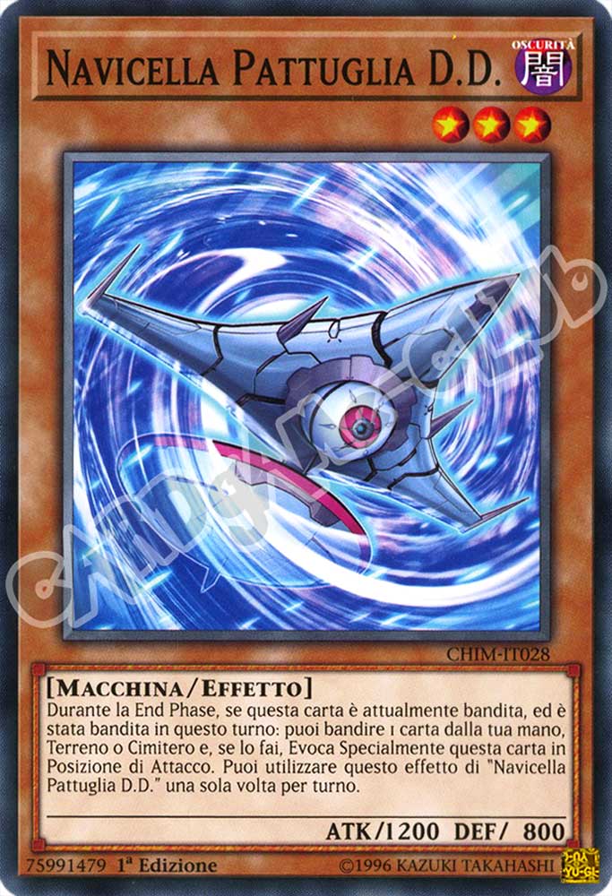 CHIM-IT028 Navicella Pattuglia D.D. comune 1a Edizione (IT) -NEAR MINT-