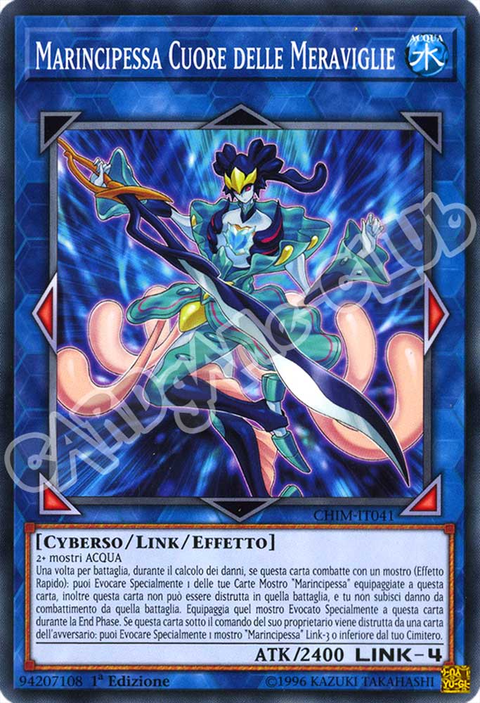 CHIM-IT041 Marincipessa Cuore delle Meraviglie comune 1a Edizione (IT) -NEAR MINT-