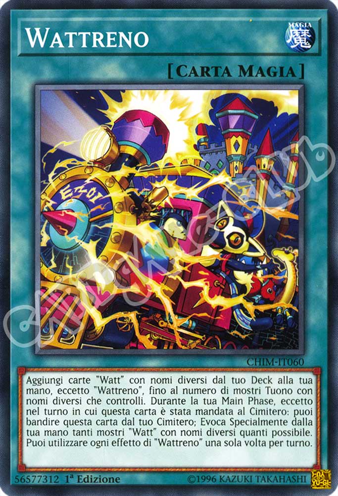 CHIM-IT060 Wattreno comune 1a Edizione (IT) -NEAR MINT-