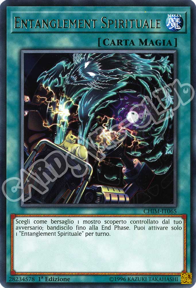 CHIM-IT065 Entanglement Spirituale rara 1a Edizione (IT) -NEAR MINT-