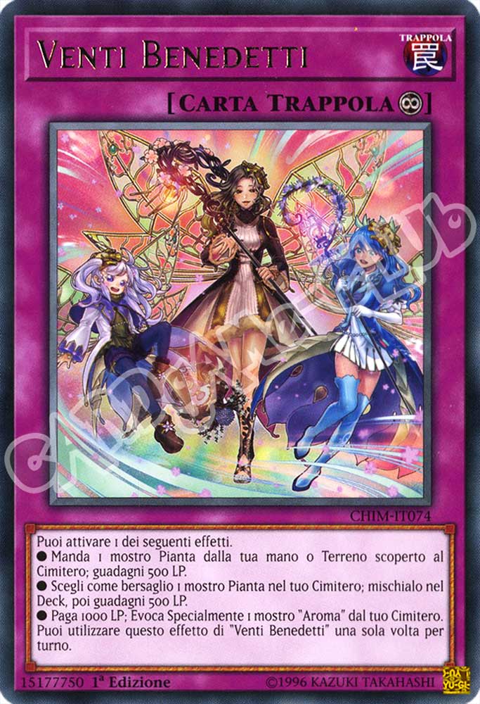 CHIM-IT074 Venti Benedetti rara 1a Edizione (IT) -NEAR MINT-